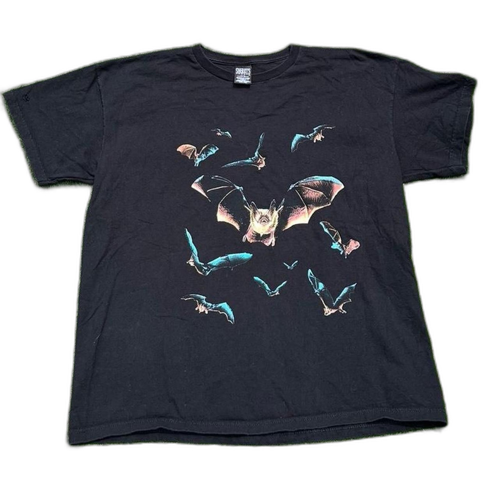 vintage sherrys best bat graphic Men's Black T-shirt